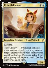 【サージ・Foil】(086)《クルル・バルデシオン/Krile Baldesion》[FIC] 金R