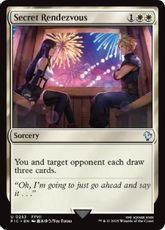 【サージ・Foil】(253)《秘密のランデブー/Secret Rendezvous》[FIC] 白U