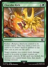 【Foil】(178)《チョコボキック/Chocobo Kick》[FIN] 緑C