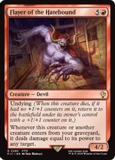 【サージ・Foil】(293)《憎悪縛りの剥ぎ取り/Flayer of the Hatebound》[FIC] 赤R