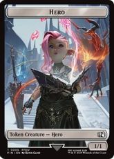 【Foil】(005/023)《英雄+宝物トークン/Hero+Treasure Token》[FIN] 無/茶