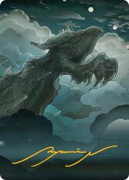 スピラの『罰』、シン　拡張foil 英語　giftbundle版 ☆MTG FF スピラの罰、『シン』 Foil英語版 拡張アート bundle