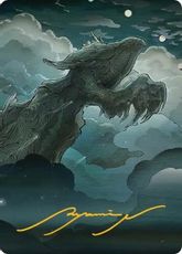 【箔押し】(036)【アート・カード】スピラの罰、『シン』[FIN]