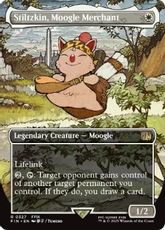【Foil】(327)■ボーダーレス■《モーグリの商人、スティルツキン/Stiltzkin, Moogle Merchant》[FIN-BF] 白R