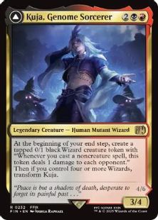 (232)《ジェノムの魔術師、クジャ/Kuja, Genome Sorcerer》/《運命への反逆者、トランス・クジャ/Trance Kuja, Fate Defied》[FIN] 金R