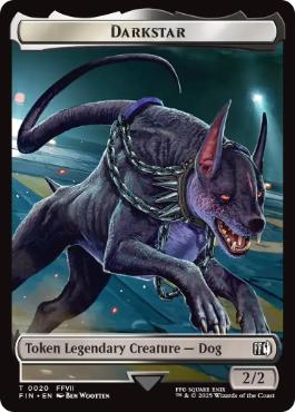 (019/020)《アンジェロ+ダークネイショントークン/Angelo+Darkstar Token》[FIN] 金/金