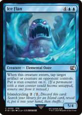 【Foil】(055)《アイスプリン/Ice Flan》[FIN] 青C