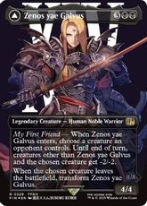 【サージ・Foil】(529)■ボーダーレス■《ゼノス・イェー・ガルヴァス/Zenos yae Galvus》/《超越せし者、神龍/Shinryu, Transcendent Rival》[FIN-BF] 黒R