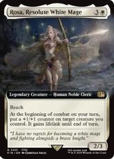 【Foil】(431)■拡張アート■《強き愛の白魔道士、ローザ/Rosa, Resolute White Mage》[FIN-BF] 白R