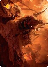 【箔押し】(006)【アート・カード】終末の災厄[FIN]