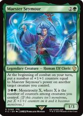 【サージ・Foil】(068)《老師シーモア/Maester Seymour》[FIC] 緑R
