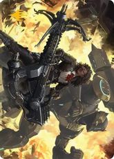 【箔押し】(002)【アート・カード】「機工士」の装備[FIN]