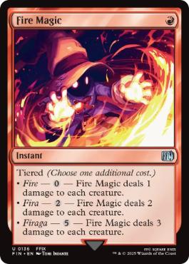 (136)《炎魔法/Fire Magic》[FIN] 赤U