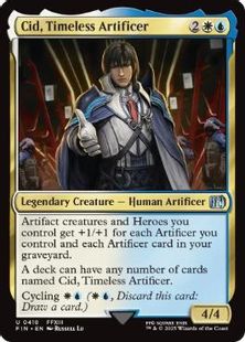 (418)《独創的な革新者、シド/Cid, Timeless Artificer》[FIN-BF] 金U