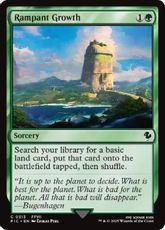 【サージ・Foil】(313)《不屈の自然/Rampant Growth》[FIC] 緑C