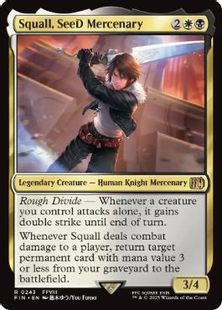 【Foil】(243)《SeeDの傭兵、スコール/Squall, SeeD Mercenary》[FIN] 金R