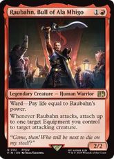 (151)《アラミゴの猛牛、ラウバーン/Raubahn, Bull of Ala Mhigo》[FIN] 赤R