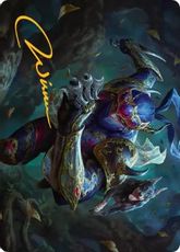 【箔押し】(026)【アート・カード】正体不明の暗殺者、シャドウ[FIN]