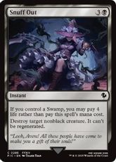 【サージ・Foil】(285)《殺し/Snuff Out》[FIC] 黒C