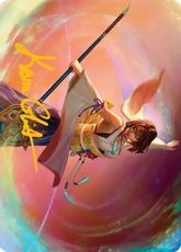 【箔押し】(022)【アート・カード】大召喚士、ユウナ[FIN]