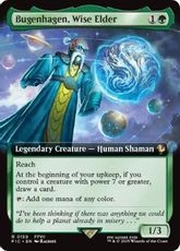【Foil】(159)■拡張アート■《賢き長老、ブーゲンハーゲン/Bugenhagen, Wise Elder》[FIC] 緑R