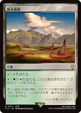 (377)《低木林地/Brushland》[FIC] 土地R