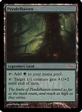 【Foil】《ペンデルヘイヴン/Pendelhaven》(FNM)[DCIマーク] 土地U