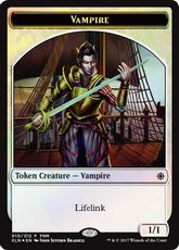 【Foil】《吸血鬼+宝物トークン/Vampire+Treasure Token》(FNM)[XLN-P] 白/茶