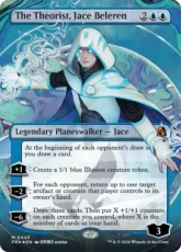 【Foil】(443)■ボーダーレス■《理論家、ジェイス・ベレレン/The Theorist, Jace Beleren》[FRA-BF] 青R