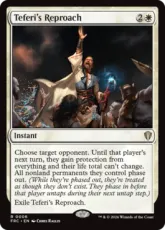 (006)《テフェリーの叱責/Teferi's Reproach》[FRC] 白R