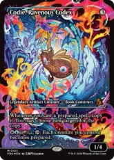 【Foil】(412)■ショーケース■《貪欲な写本、コーディ/Codie, Ravenous Codex》[FRA-BF] 茶R