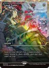 【フラクチャー・Foil】(414)■ショーケース■《忠誠の教示者/Loyal Tutor》[FRA-BF] 白R