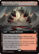 (101)■拡張アート■《渦巻く火口/Turbulent Crater》[FRC] 土地R