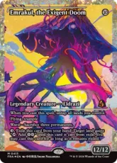 【フラクチャー・Foil】(413)■ショーケース■《迫り来る破滅、エムラクール/Emrakul, the Exigent Doom》[FRA-BF] 無R
