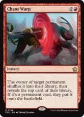 (146)《混沌のねじれ/Chaos Warp》[FDC] 赤R