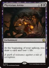 (123)《ファイレクシアの闘技場/Phyrexian Arena》[FDC] 黒R