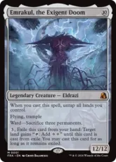 【Foil】(001)《迫り来る破滅、エムラクール/Emrakul, the Exigent Doom》[FRA] 無R
