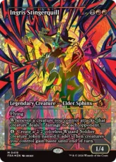 【フラクチャー・Foil】(419)■ショーケース■《イングリス・スティンガークイル/Ingris Stingerquill》[FRA-BF] 金R