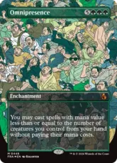 【Foil】(448)■ボーダーレス■《遍在/Omnipresence》[FRA-BF] 緑R