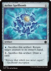 (244)《上天の呪文爆弾/Aether Spellbomb》[FDC] 茶C