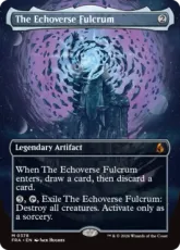 【Foil】(378)■ボーダーレス■《模倣宇宙の支点/The Echoverse Fulcrum》[FRA-BF] 茶R