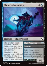 【Foil】(156)《セオリクスの変転魔道士/Theorix Metamage》[FRA] 金C