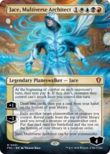 Foil】(001)□ボーダーレス□《多元宇宙を築く者、ジェイス/Jace