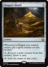 (253)《ドラゴンの財宝/Dragon's Hoard》[FDC] 茶R