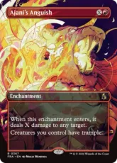 【Foil】(367)■ボーダーレス■《アジャニの苦悶/Ajani's Anguish》[FRA-BF] 赤R