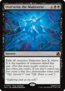 MTG 降り注ぐ富 Foil プロモマーク付き 英語 Foil】(059)□プロモスタンプ付□《多元宇宙の上書き/Overwrite the