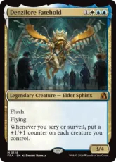 【Foil】(128)《デンジロア・フェイトホールド/Denzilore Fatehold》[FRA] 金R