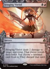 【Foil】(356)■ショーケース■《抉り穿つ言葉/Stinging Vitriol》[FRA-BF] 金R
