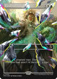予約シングル』【ファセット・Foil】(450)□ボーダーレス□《同族の