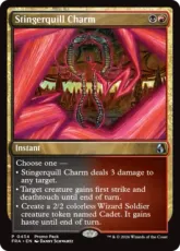 【Foil】(434)《スティンガークイルの魔除け/Stingerquill Charm》[FRA-P] 金U